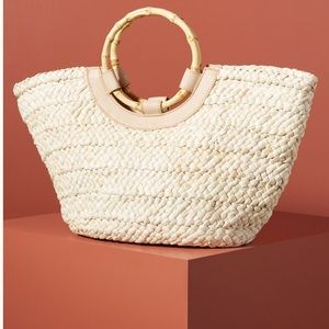 anthropologie beach bag NWT
